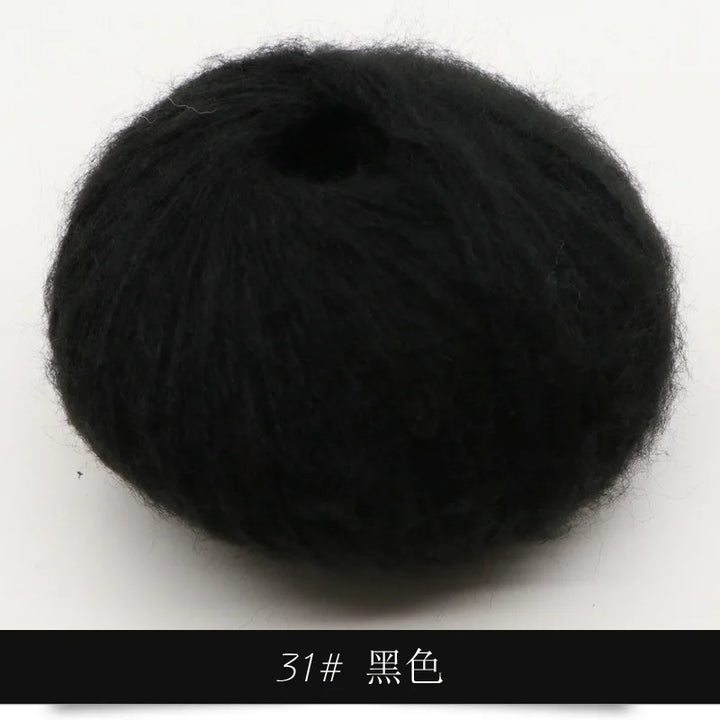 25g 1Pc Mohair Yarn for Hand Knitting
