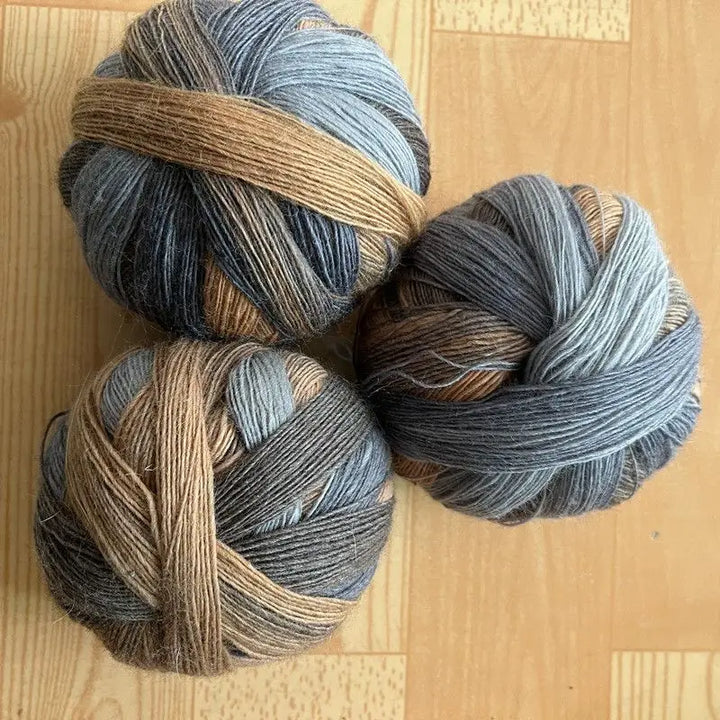 100g 600 Meter Long Dyed Gradient Magic Ball