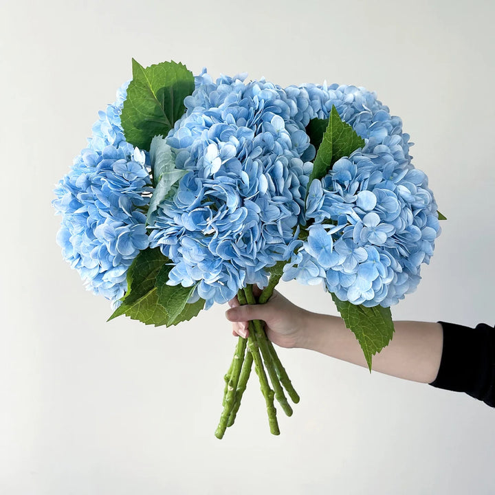 Blue Artificial Hydrangea