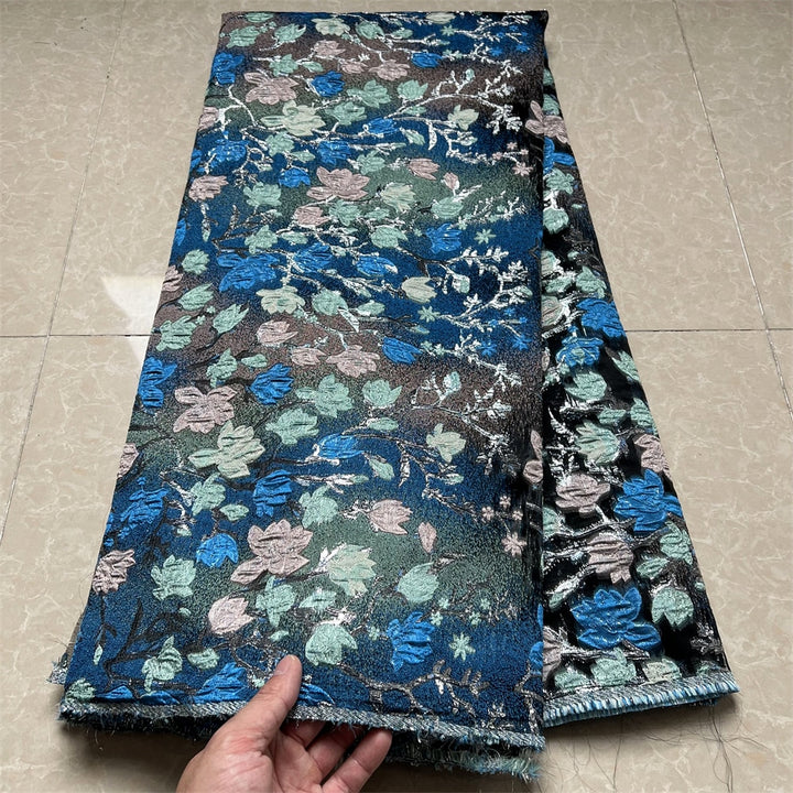 5 YARDS / 6 COLORS /  Melanie Watercolor Floral Viscose Jacquard Woven Fabric for Dresses, Jackets, Suits, Shirts, Skirts Lining