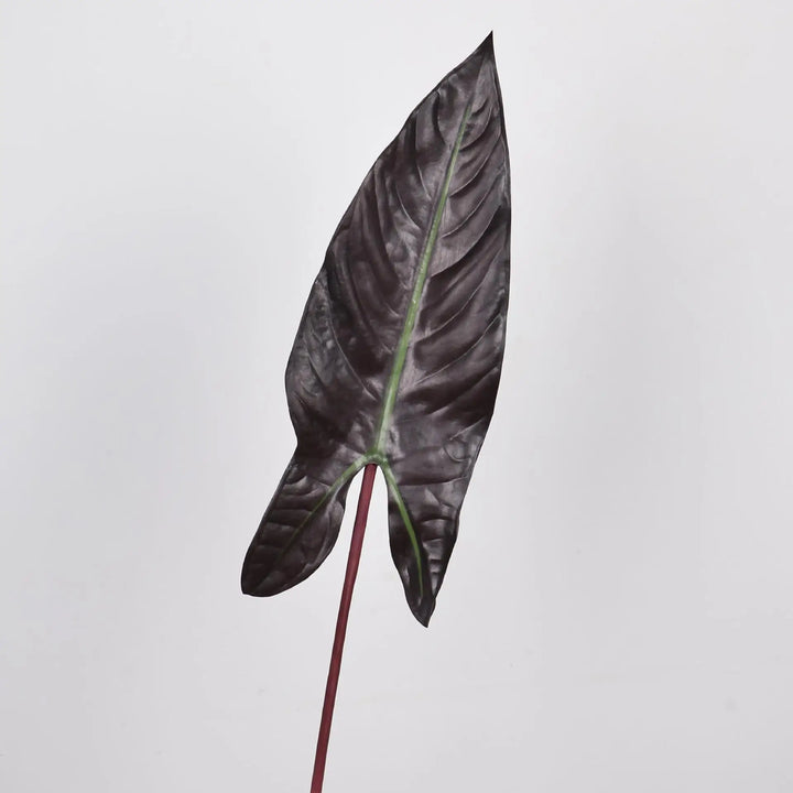 Spire 31 Inch Artificial Alocasia Leaf Faux Green Plant