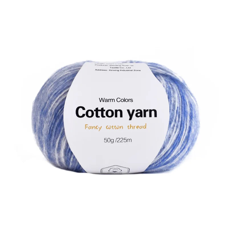 50g Soft Cotton Blended Crochet Yarn