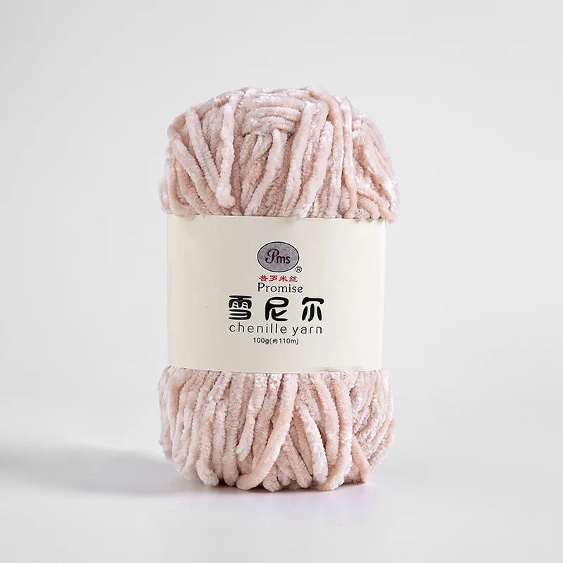 100g 6mm Chenille Yarn