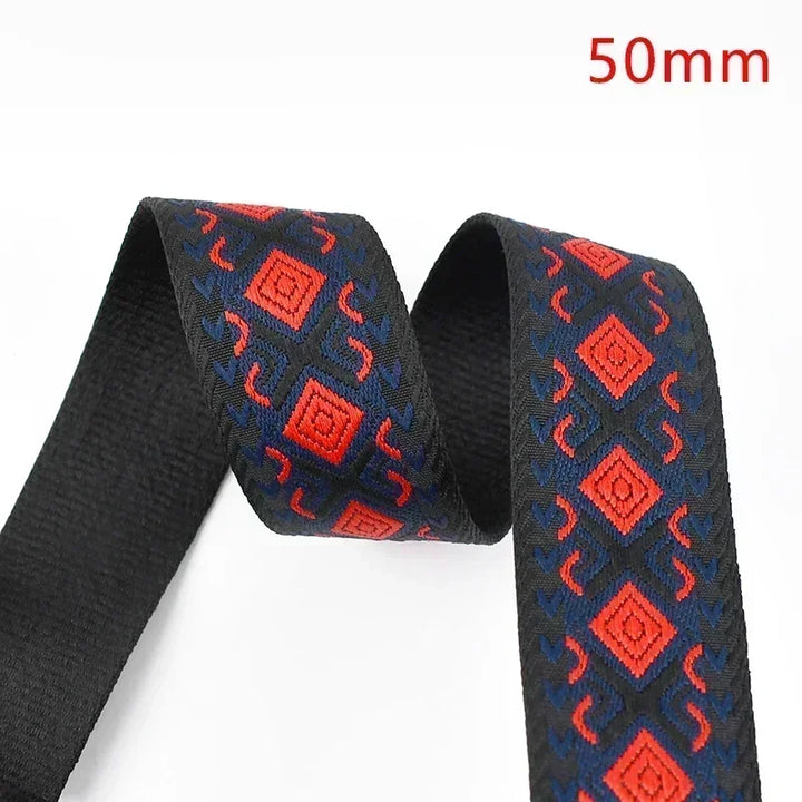 Jacquard Webbing Bag Strap Sewing Ribbon