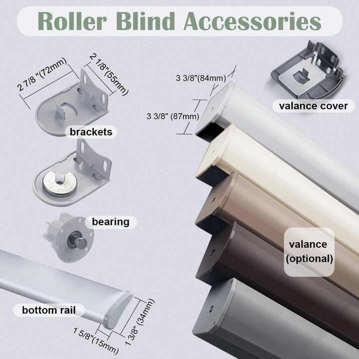 Rechargeable Motorized Light Filtering Roll shade