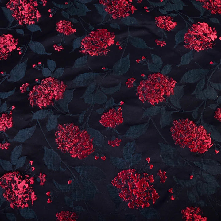 Belasu Flower Brocade Jacquard Fabric