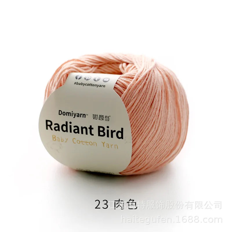 50g 100% Organic Pure Cotton Yarn