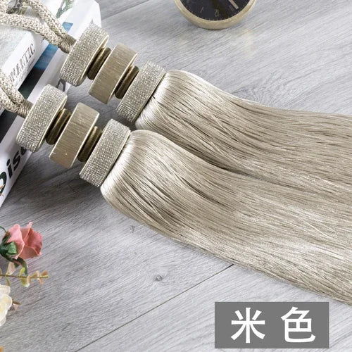 2 PC Virellea Curtain Tassel Tiebacks