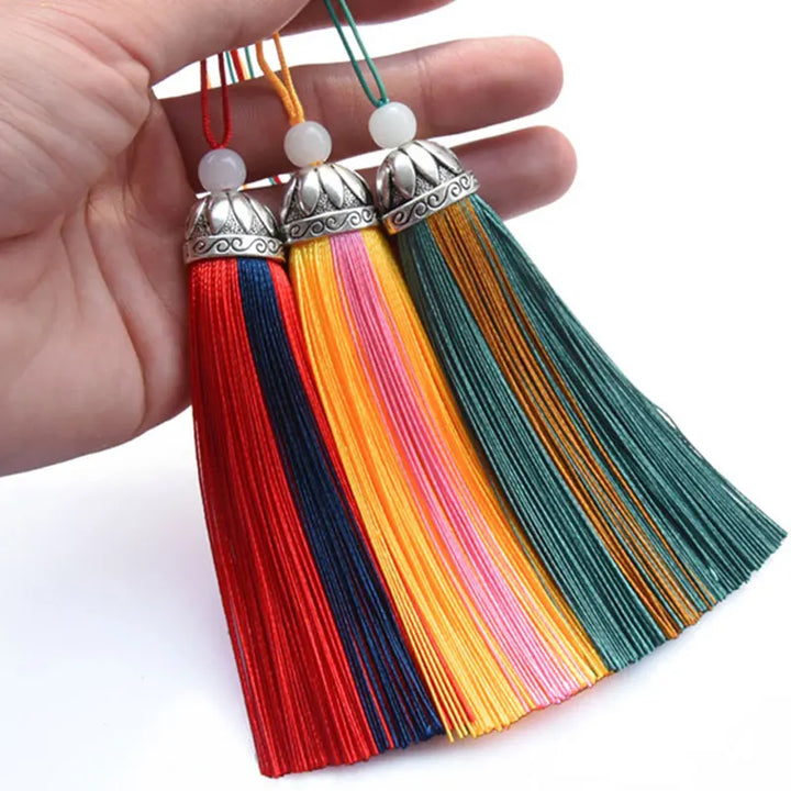 2 pc Belora Double Color Key Tassels