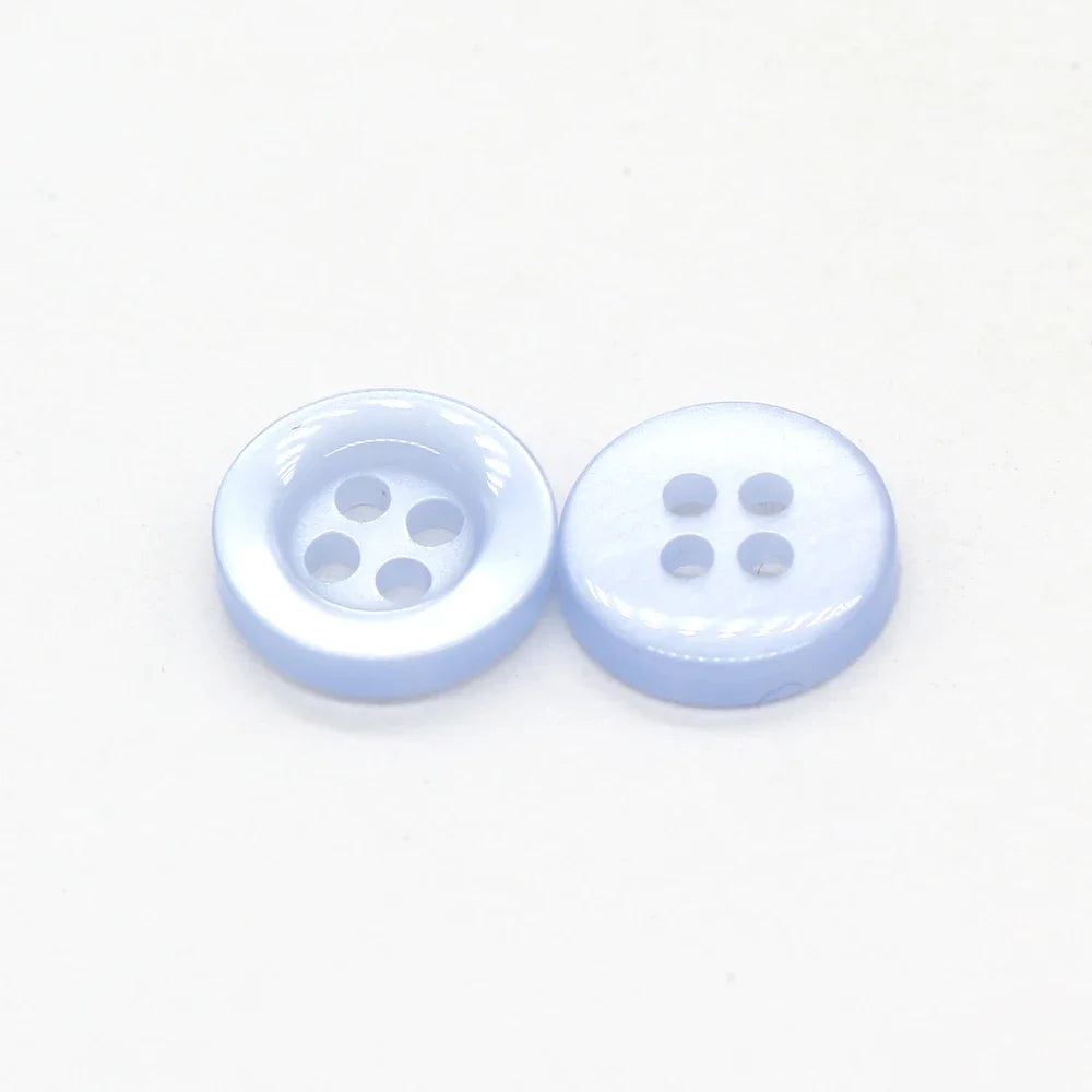 Nokoe 9/10/11mm Classic Resin Button - 30 PC