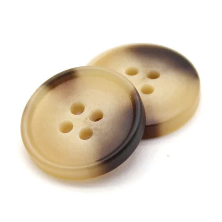Franks 25mm 30mm Resin Horn Button - 10 PC