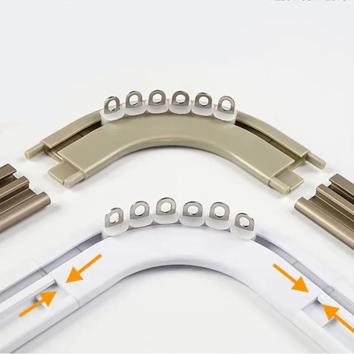 GlideMax Ceiling Mount Curtain Drapery Track