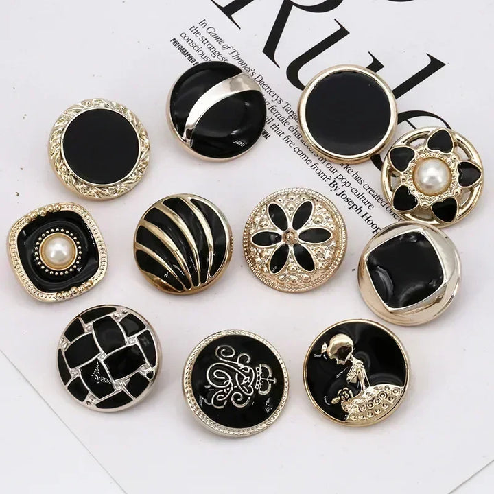 10 PC / Bradley Resin Buttons