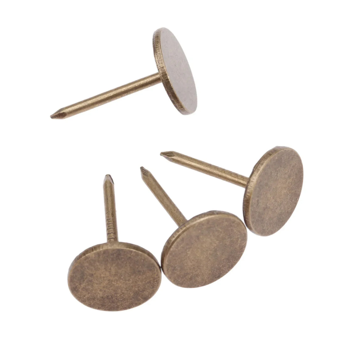 100pc Iron 11*17mm Antique Bronze Upholstery Nails