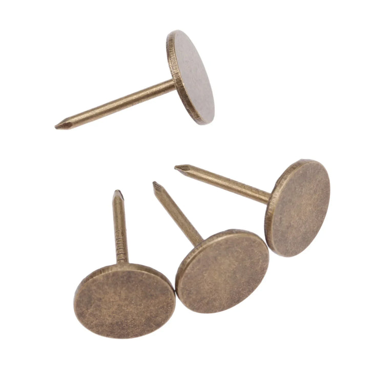 100pc Iron 11*17mm Antique Bronze Upholstery Nails