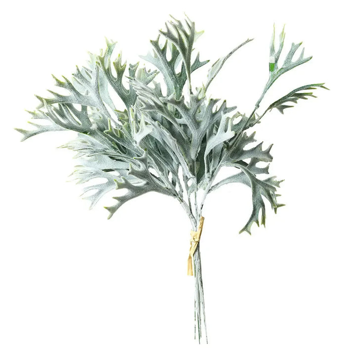 6pcs Velluto Staghorn Plant Artificial Flower