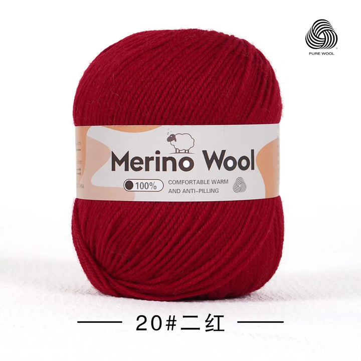 100g 100% Merino Wool Yarn