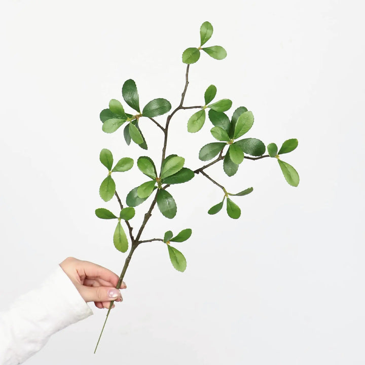 Clarisse 19 Inch Artificial Green Leaf Plant