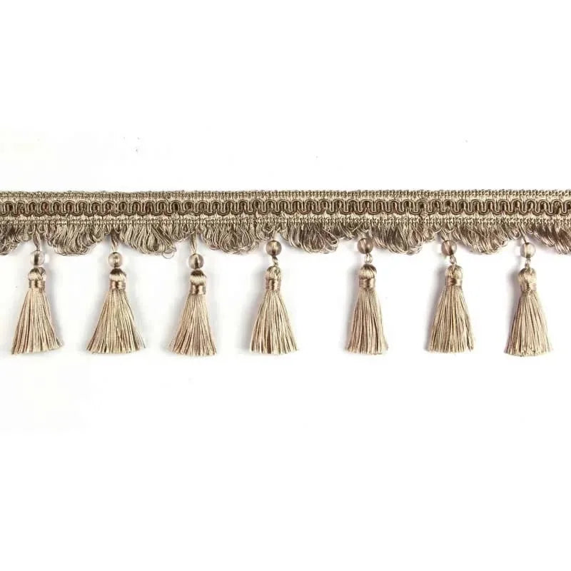 6 YARDS / Lucia Beaded Tassel Fringe Trim