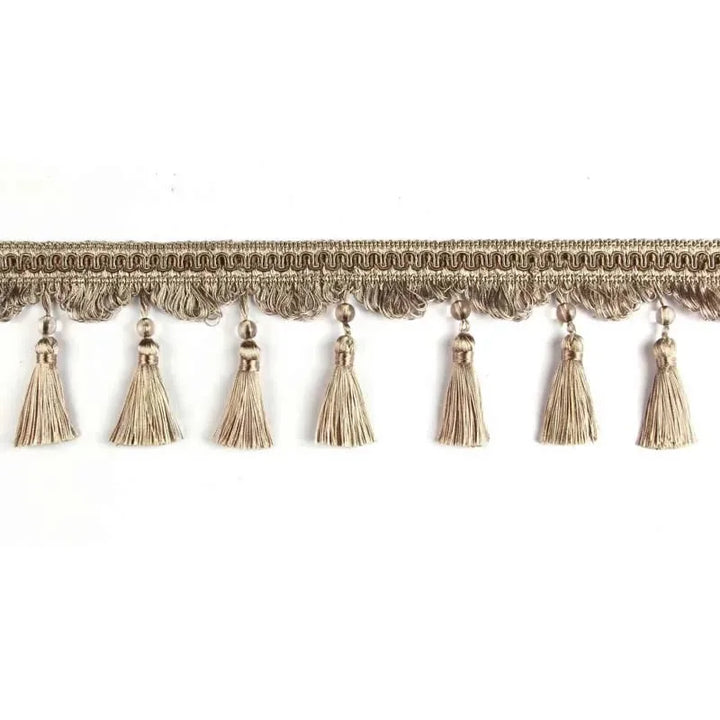 6 YARDS / Lucia Beaded Tassel Fringe Trim