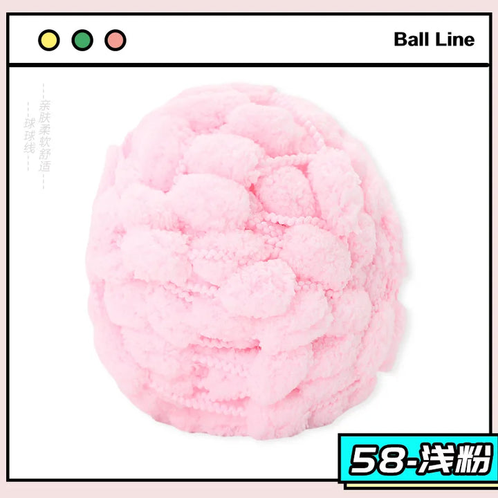 100g Colorful Thick Ball Yarn