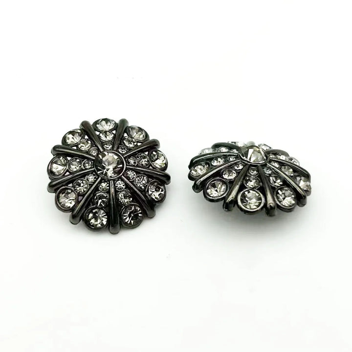 6 PC / Baoih Rhinestones Buttons