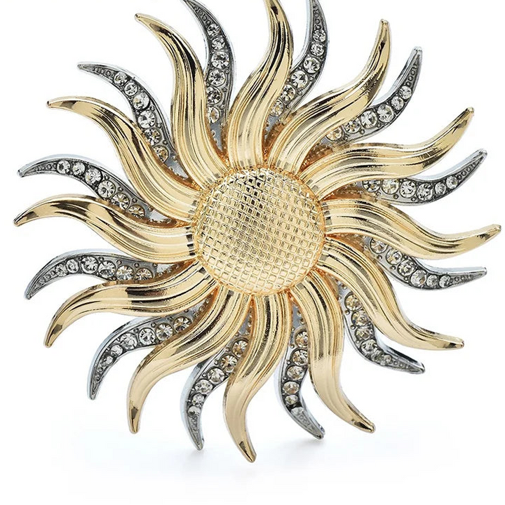 Coskun Rhinestone Brooch