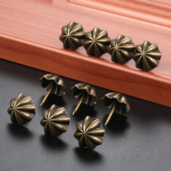 10pc 20*22mm Antique Umbrella Pattern Upholstery Furniture Nails