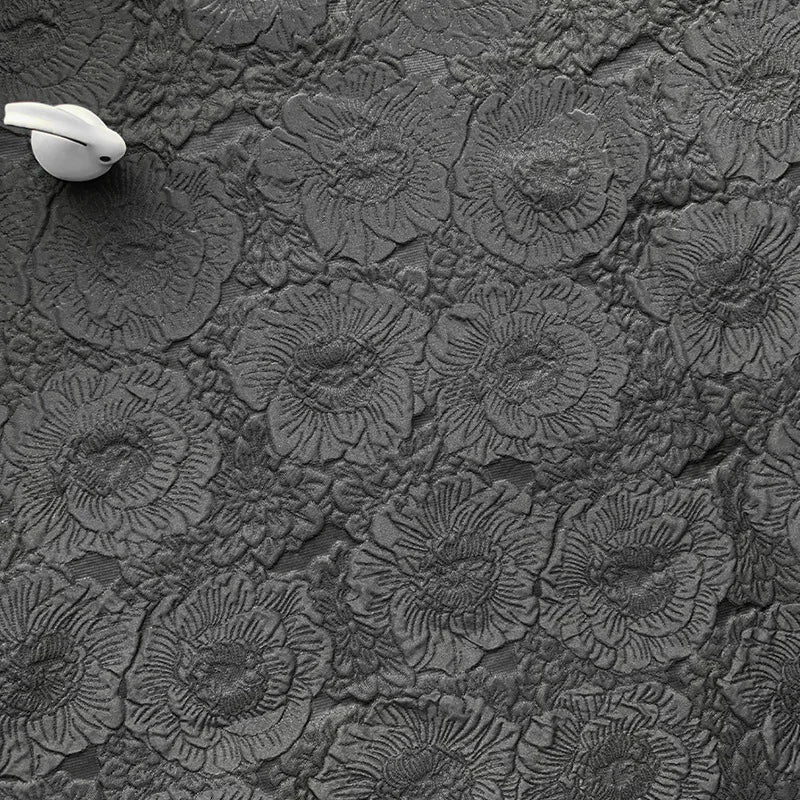 Frey 3D Peony Rose Jacquard Fabric