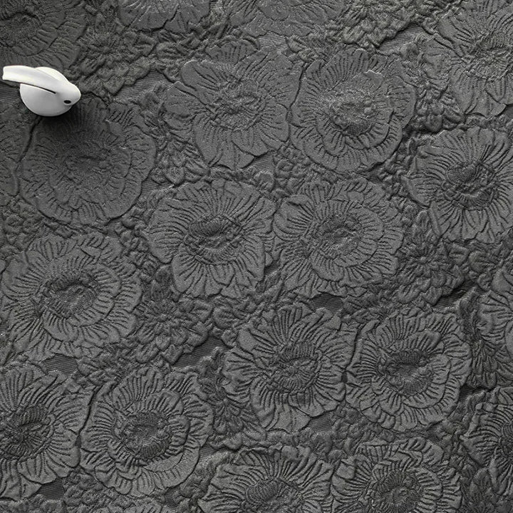 Frey 3D Peony Rose Jacquard Fabric