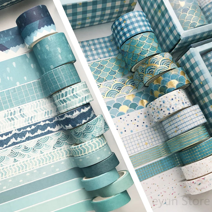 3 Meter / Blue Ocean Decorative Washi Tape