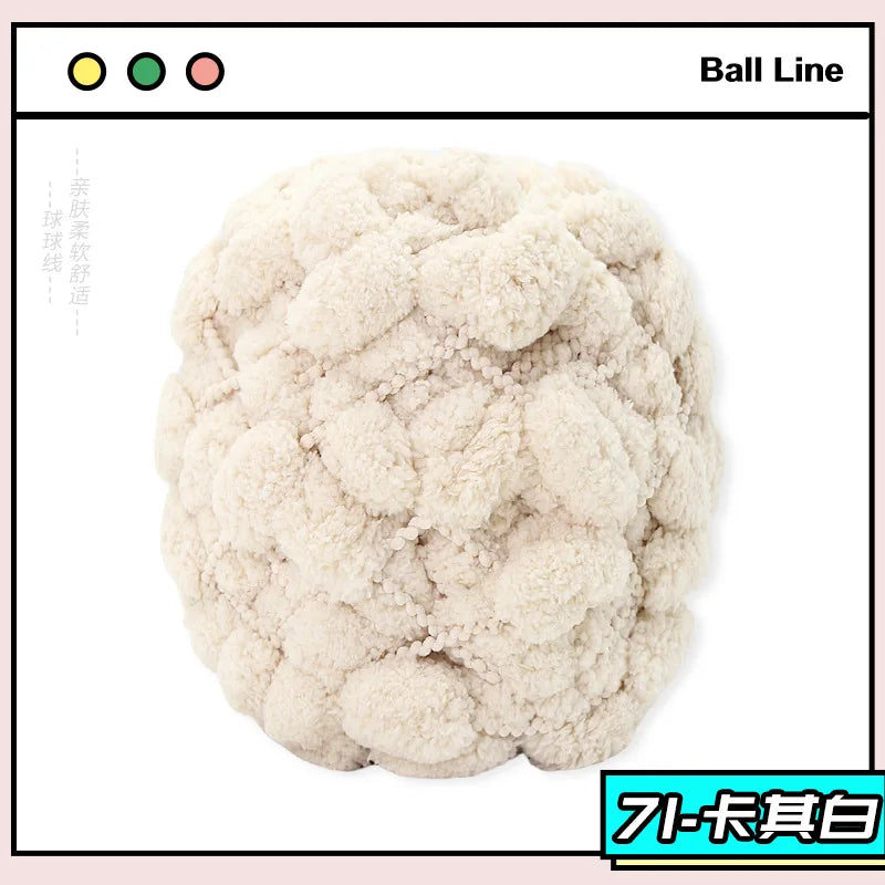 100g Colorful Thick Ball Yarn