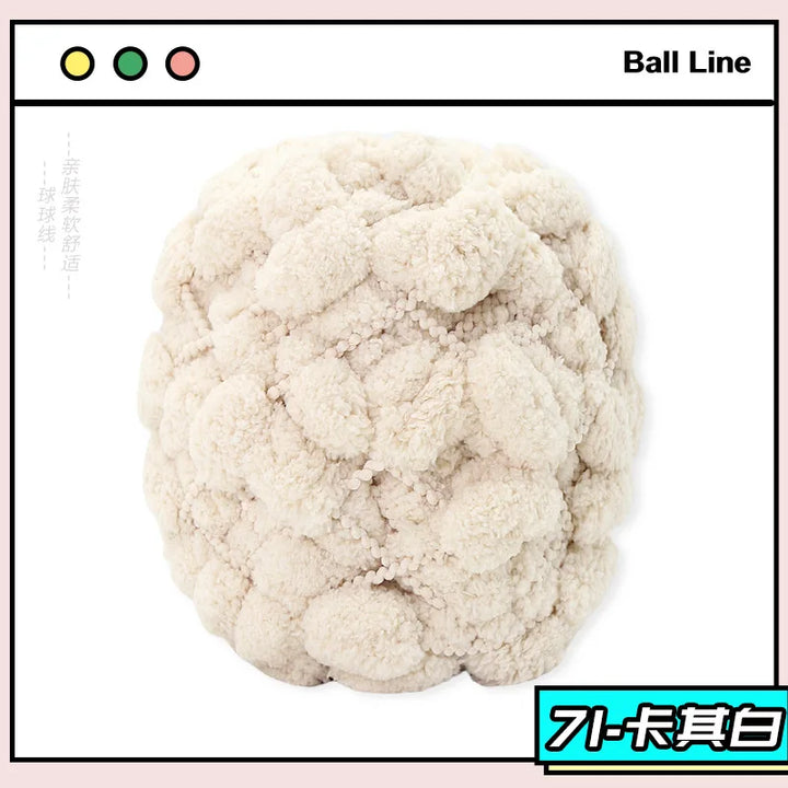 100g Colorful Thick Ball Yarn