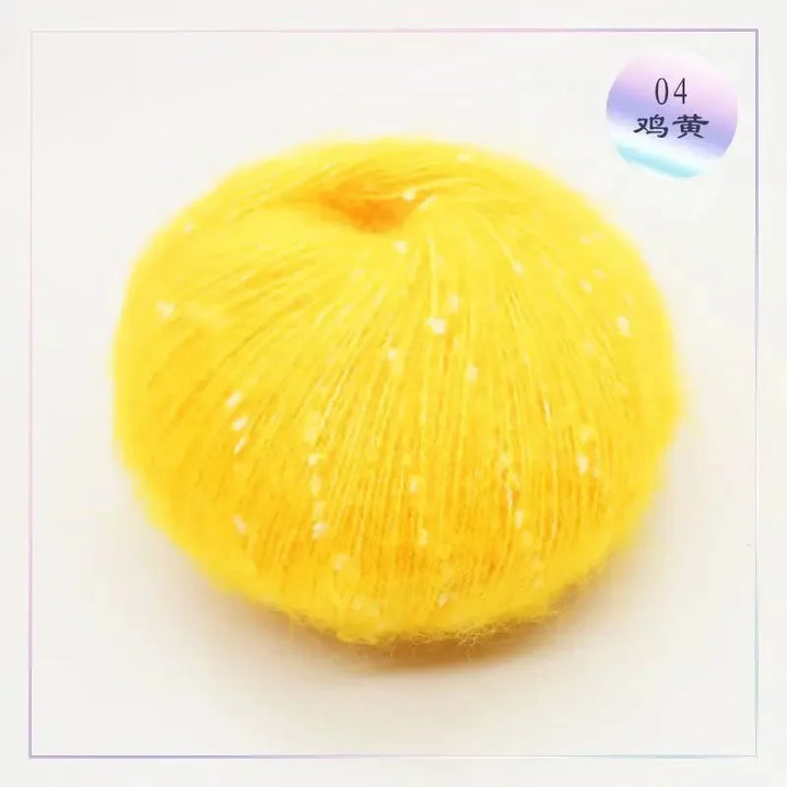 Soft Yarn Sequin Wool Yarn