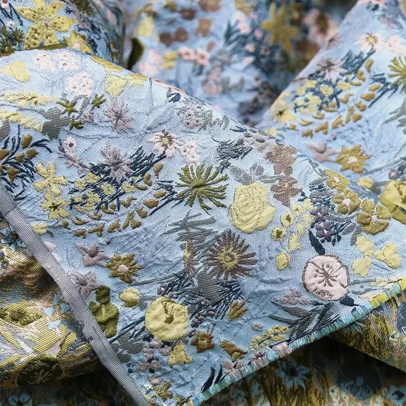 Churs 3D Embossed Yarn Dyed Jacquard Fabric