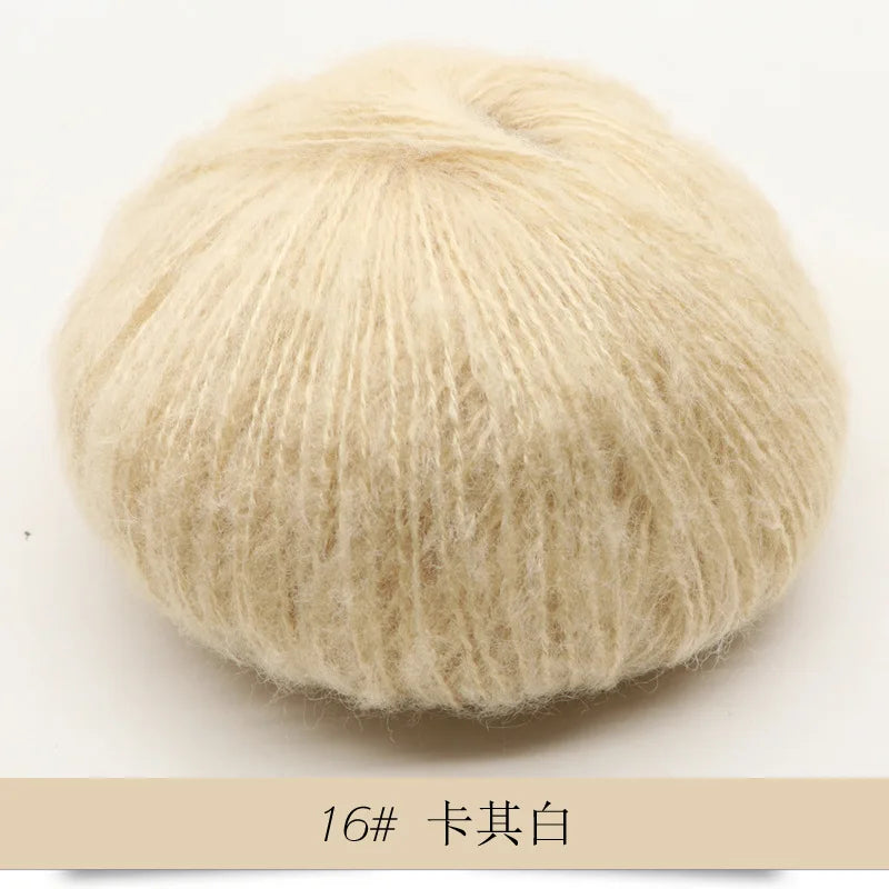 25g 1Pc Mohair Yarn for Hand Knitting
