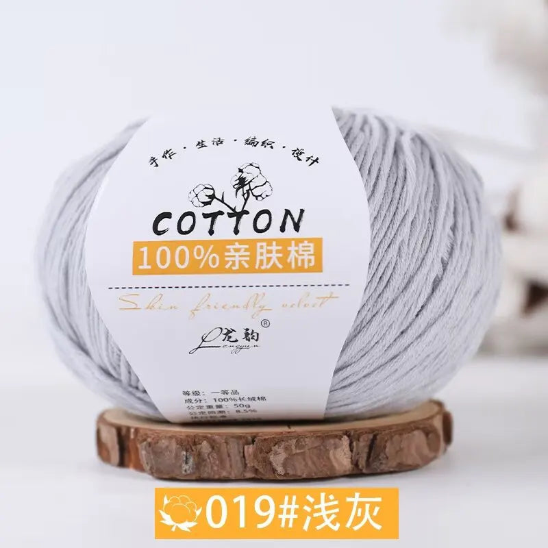 50g 100% Cotton Soft Colors Yarn Cotton