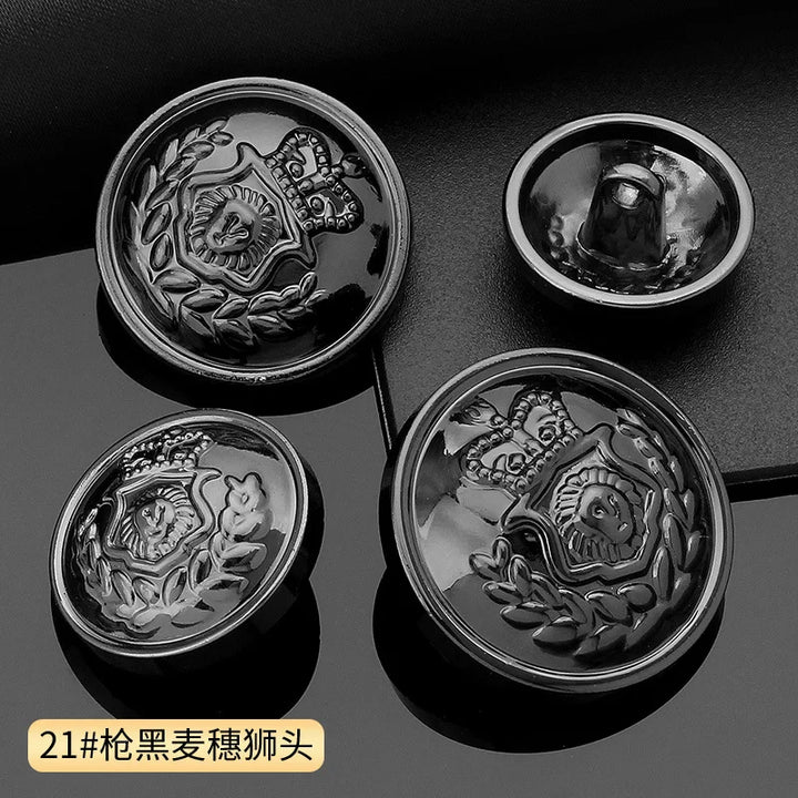 10 PC / Bryson Metal Buttons