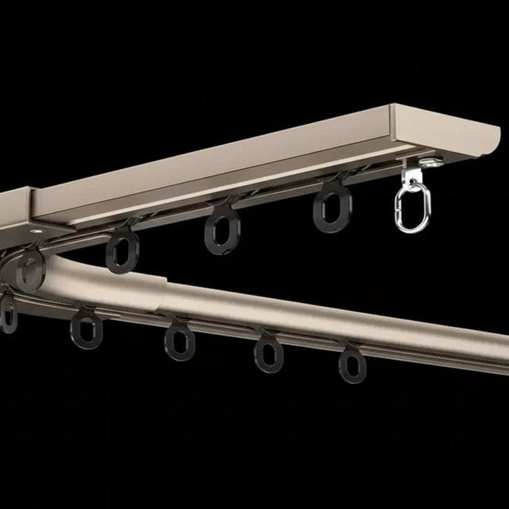 Axis Ultra-thin Silent L-Shaped Curtain Track