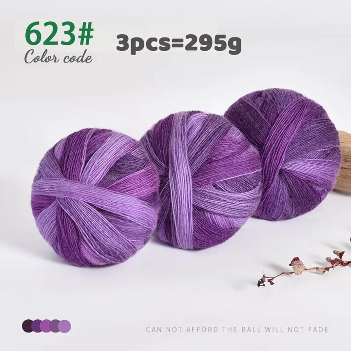 295g Colorful Wool Yarn