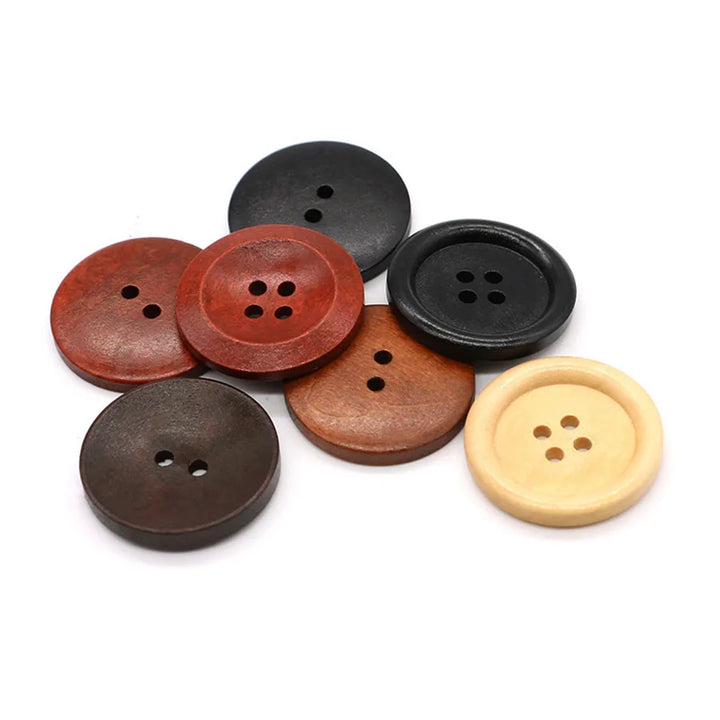 10 PC / Drake Wood Buttons