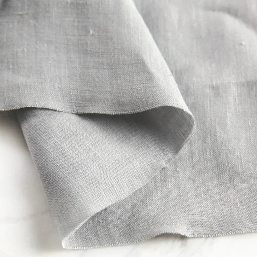 22 Colors / Alim Solid 100% Linen Fabric