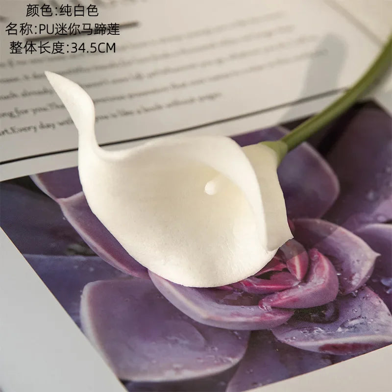 10pc Ciel Mini Calla Lily Artificial Flower