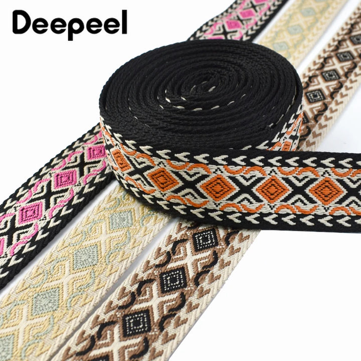 Jacquard Webbing Bag Strap Sewing Ribbon