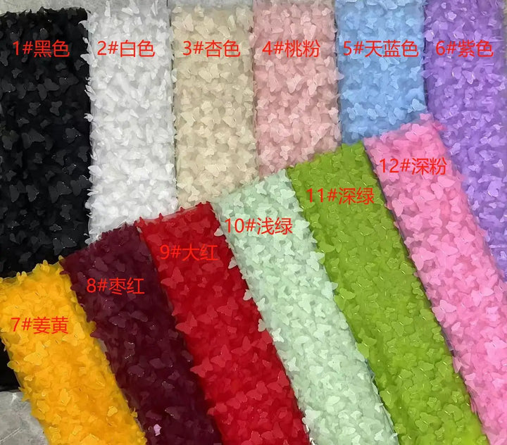 Eris Embroidered Tulle Lace Fabric