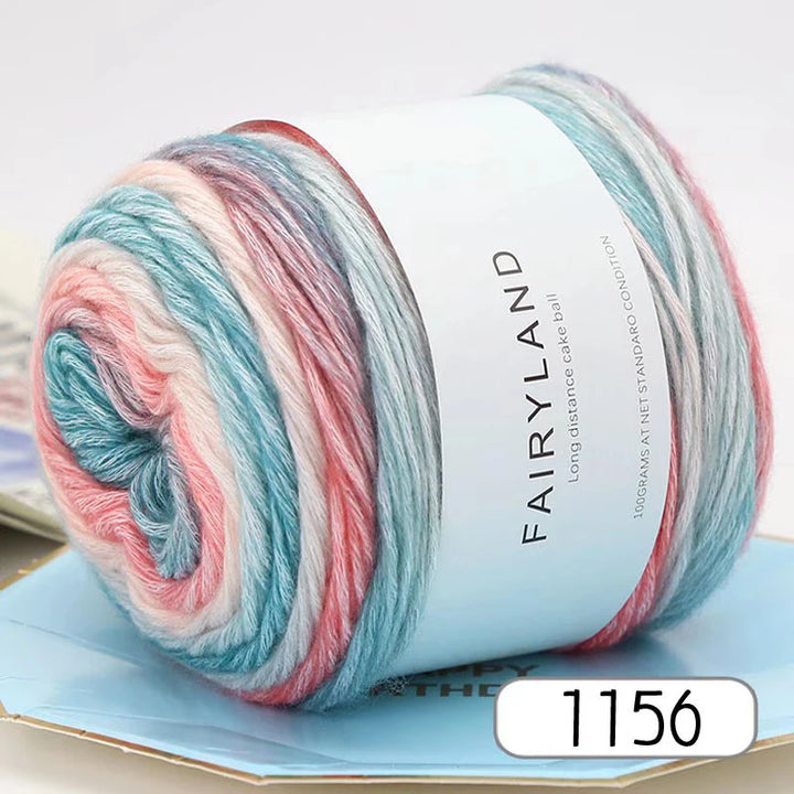 100g Gradient Rainbow Yarn