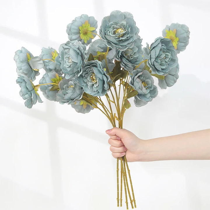 21" Artificial Peony Bouquet Bundle