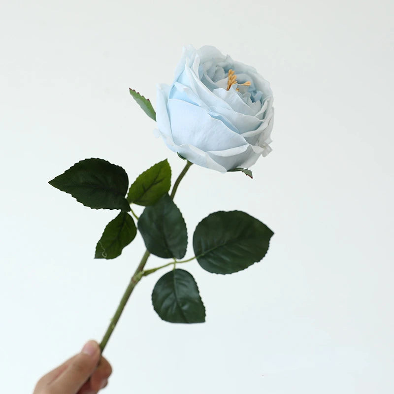 5 PC /  Tea Rose Branch Fake Flower Bundle