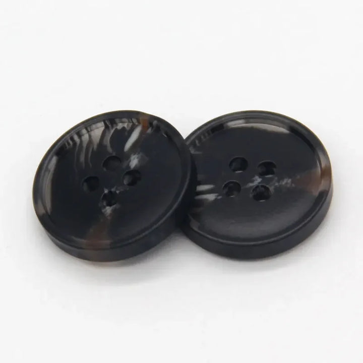 Manein 15/20mm Retro Men Suit Horn Resin Button - 20 PC