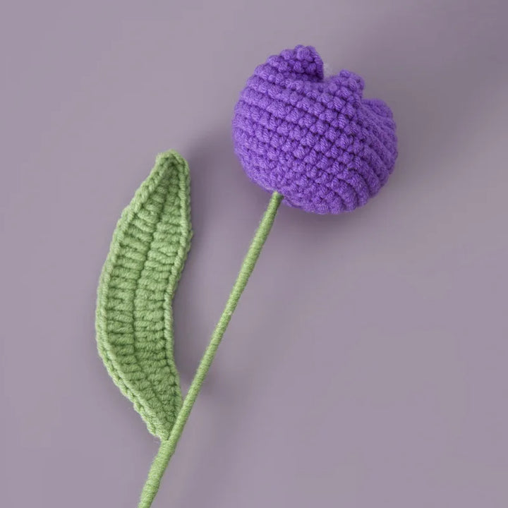 Moni Knit Tulips Party Decor Flower